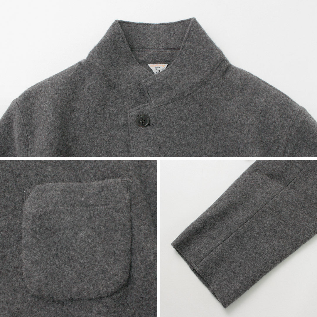 【30%OFF】FILMELANGE(フィルメランジェ) ハイエット メルトンニット ジャケット