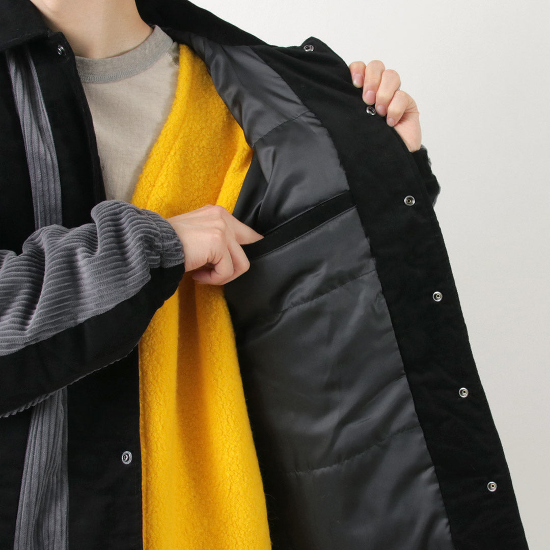 【30%OFF】SON OF THE CHEESE(サノバチーズ) ストライプ コーデュロイ ジャケット