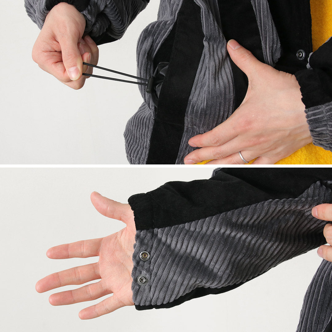 【30%OFF】SON OF THE CHEESE(サノバチーズ) ストライプ コーデュロイ ジャケット