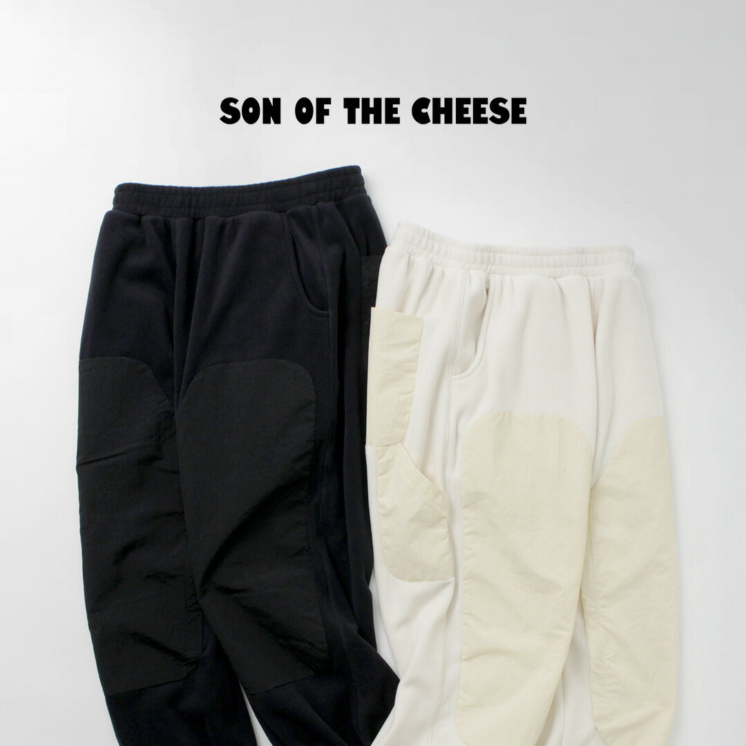 【30%OFF】SON OF THE CHEESE(サノバチーズ) ダブルニー フリースパンツ