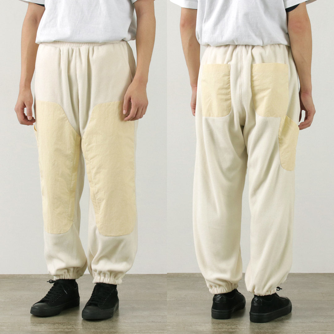 【30%OFF】SON OF THE CHEESE(サノバチーズ) ダブルニー フリースパンツ