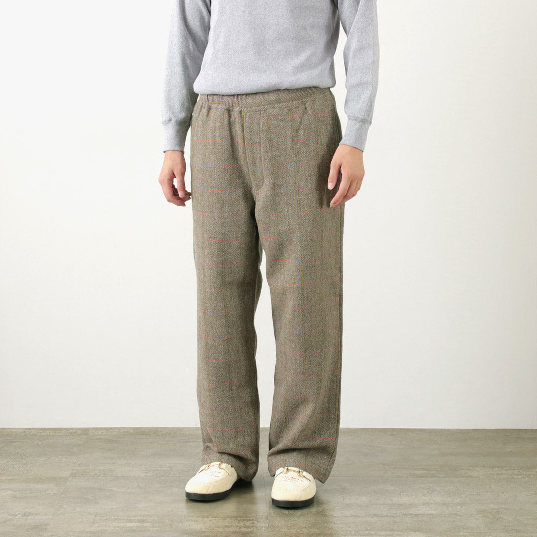 【30%OFF】SON OF THE CHEESE(サノバチーズ) イージー チェックパンツ