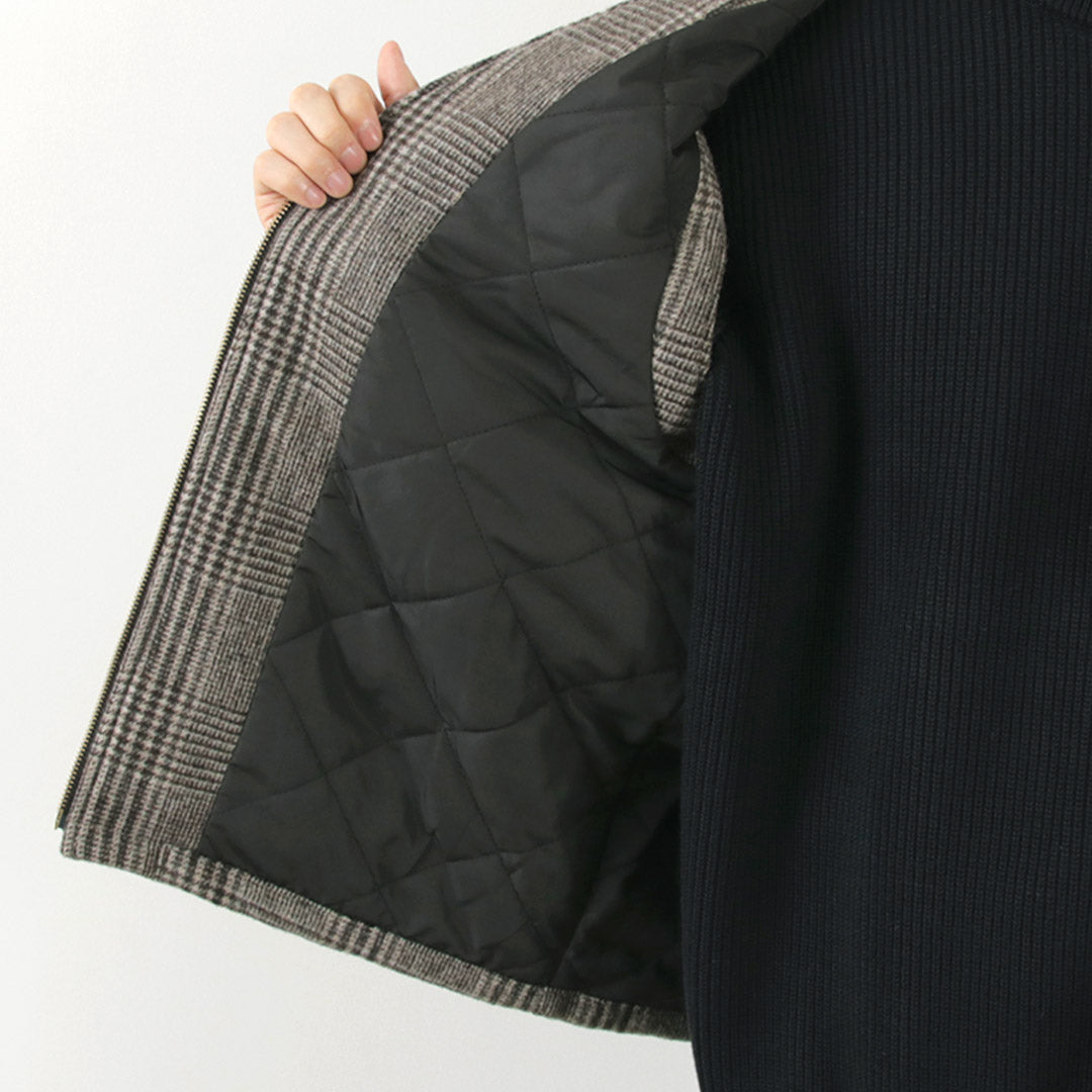 【30%OFF】SON OF THE CHEESE(サノバチーズ) チェック ウールベスト