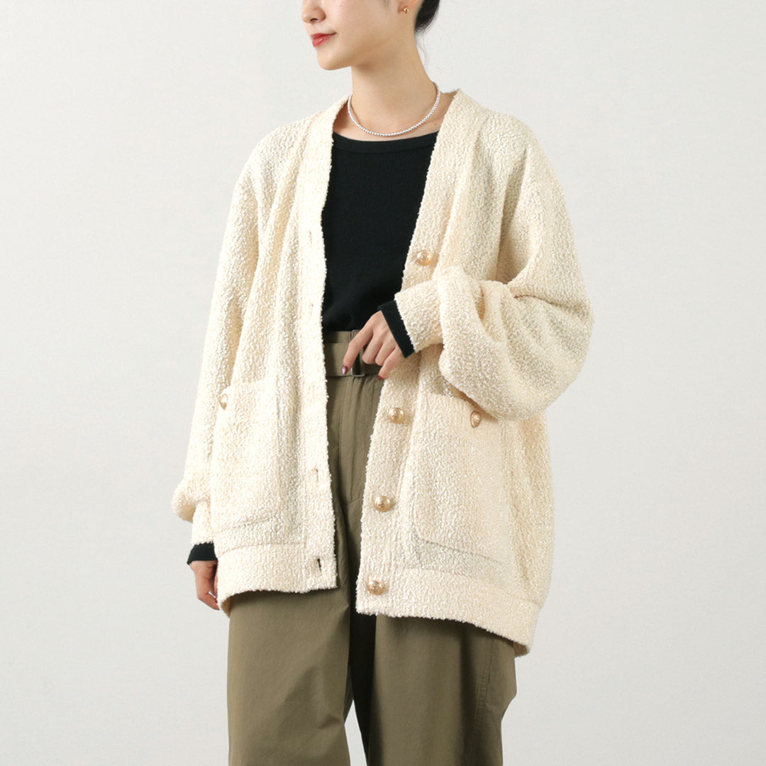 【40%OFF】CHIGNON(シニヨン) カットツイード カーディガン