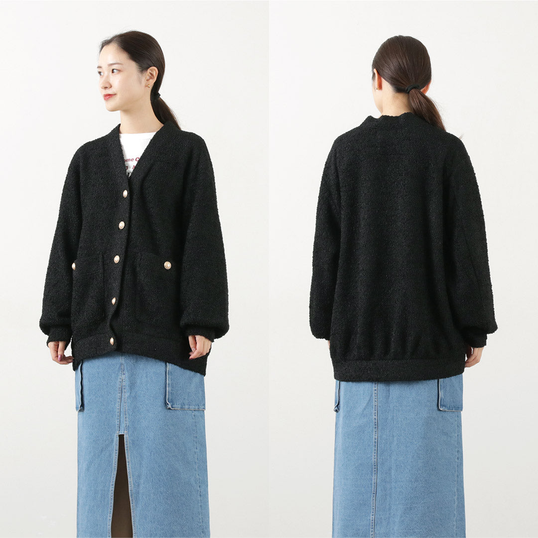 【40%OFF】CHIGNON(シニヨン) カットツイード カーディガン