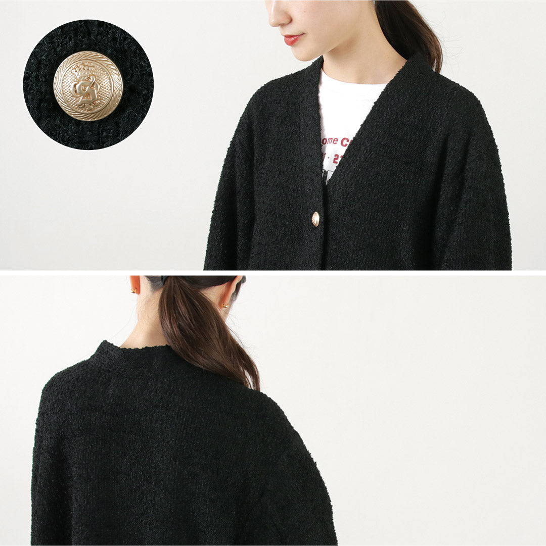 【40%OFF】CHIGNON(シニヨン) カットツイード カーディガン