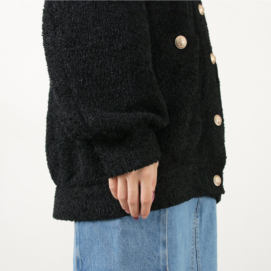 【40%OFF】CHIGNON(シニヨン) カットツイード カーディガン