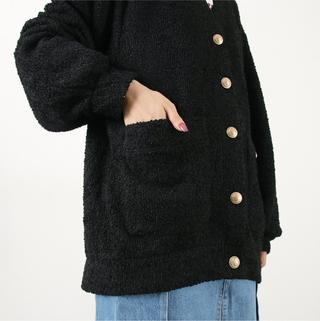 【40%OFF】CHIGNON(シニヨン) カットツイード カーディガン