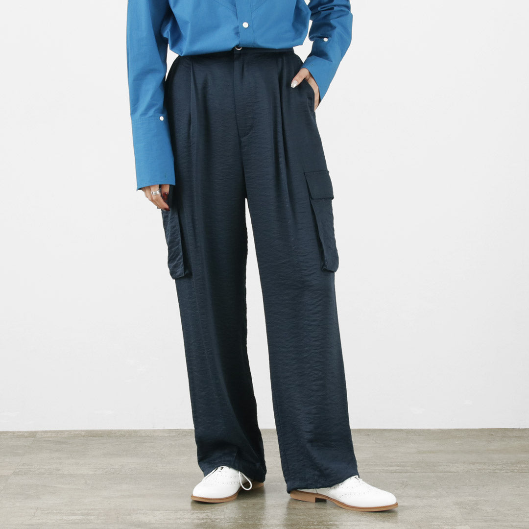 【50%OFF】CHIGNON(シニヨン) サテンカーゴパンツ