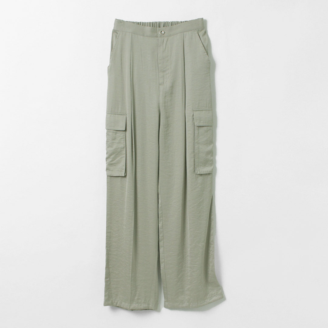 【50%OFF】CHIGNON(シニヨン) サテンカーゴパンツ