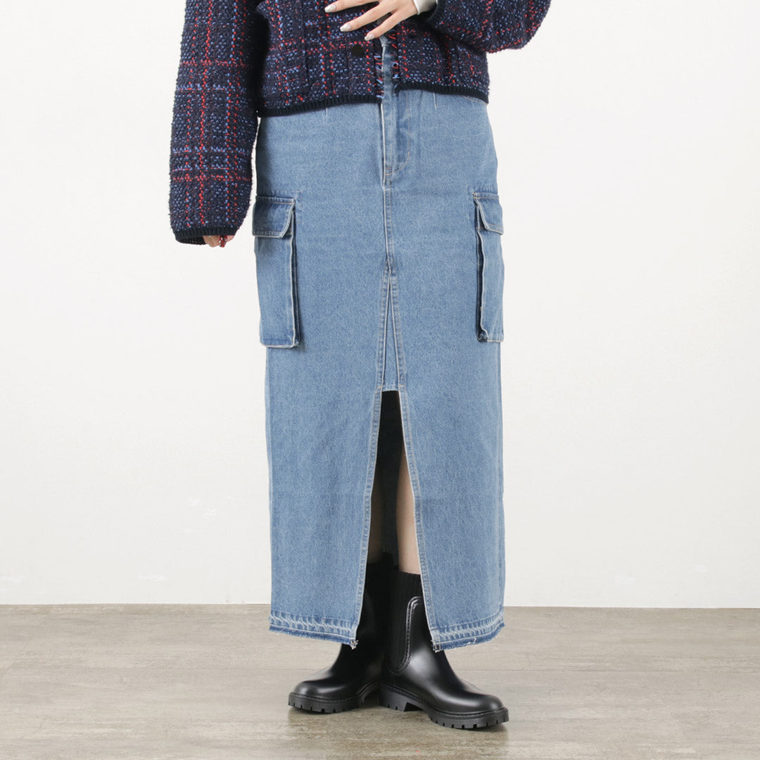 【50%OFF】CHIGNON(シニヨン) DENIMカーゴスカート