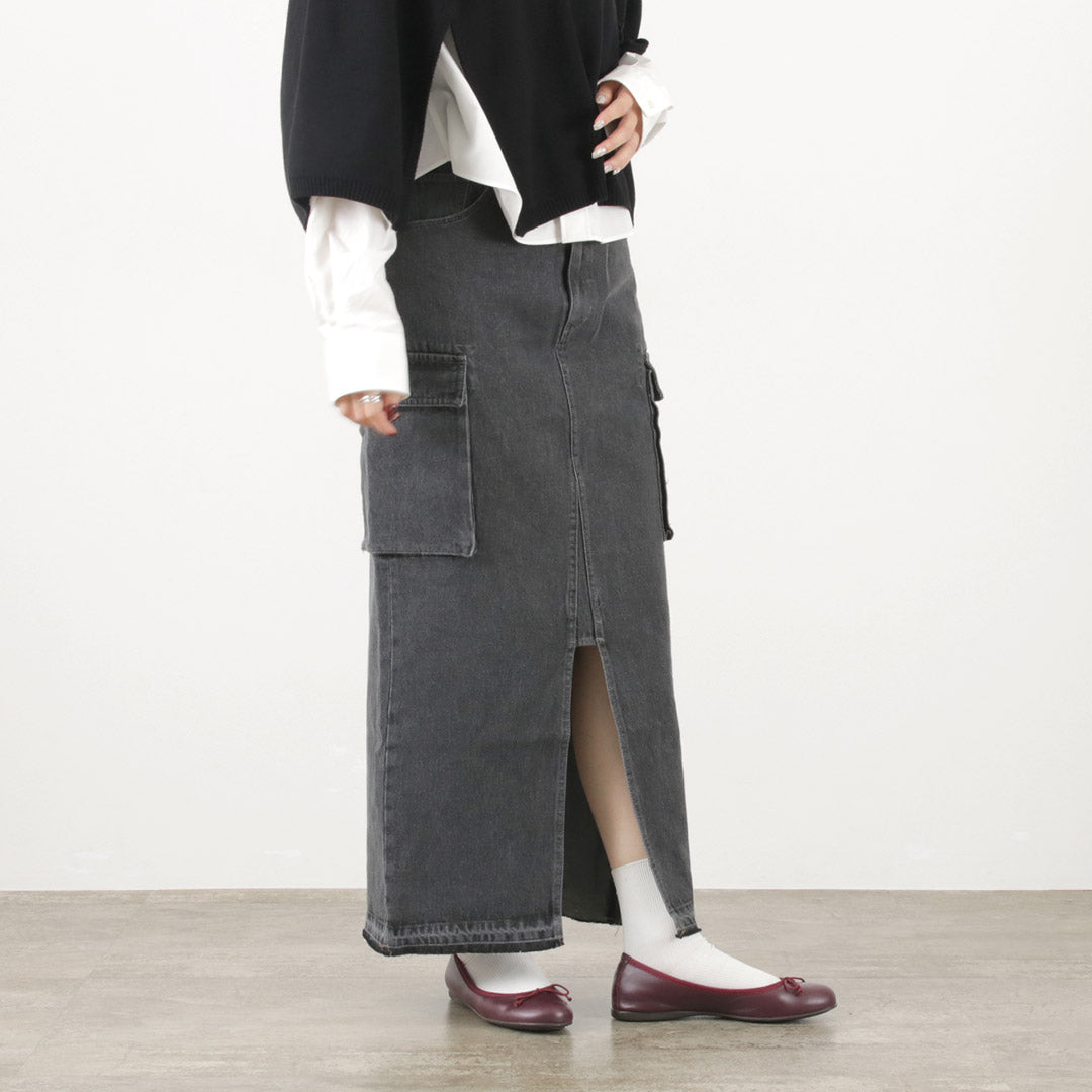 【50%OFF】CHIGNON(シニヨン) DENIMカーゴスカート