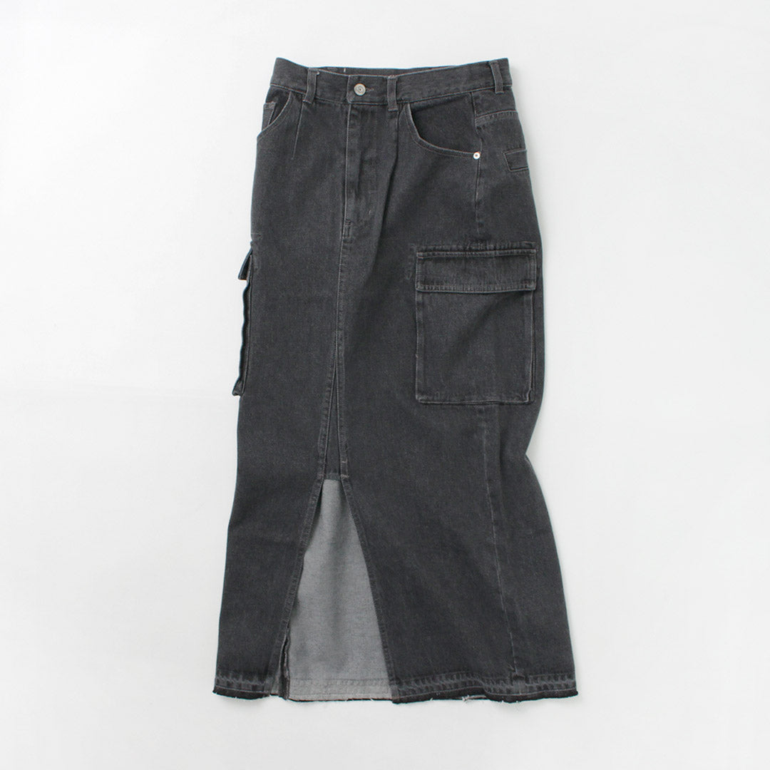 【50%OFF】CHIGNON(シニヨン) DENIMカーゴスカート