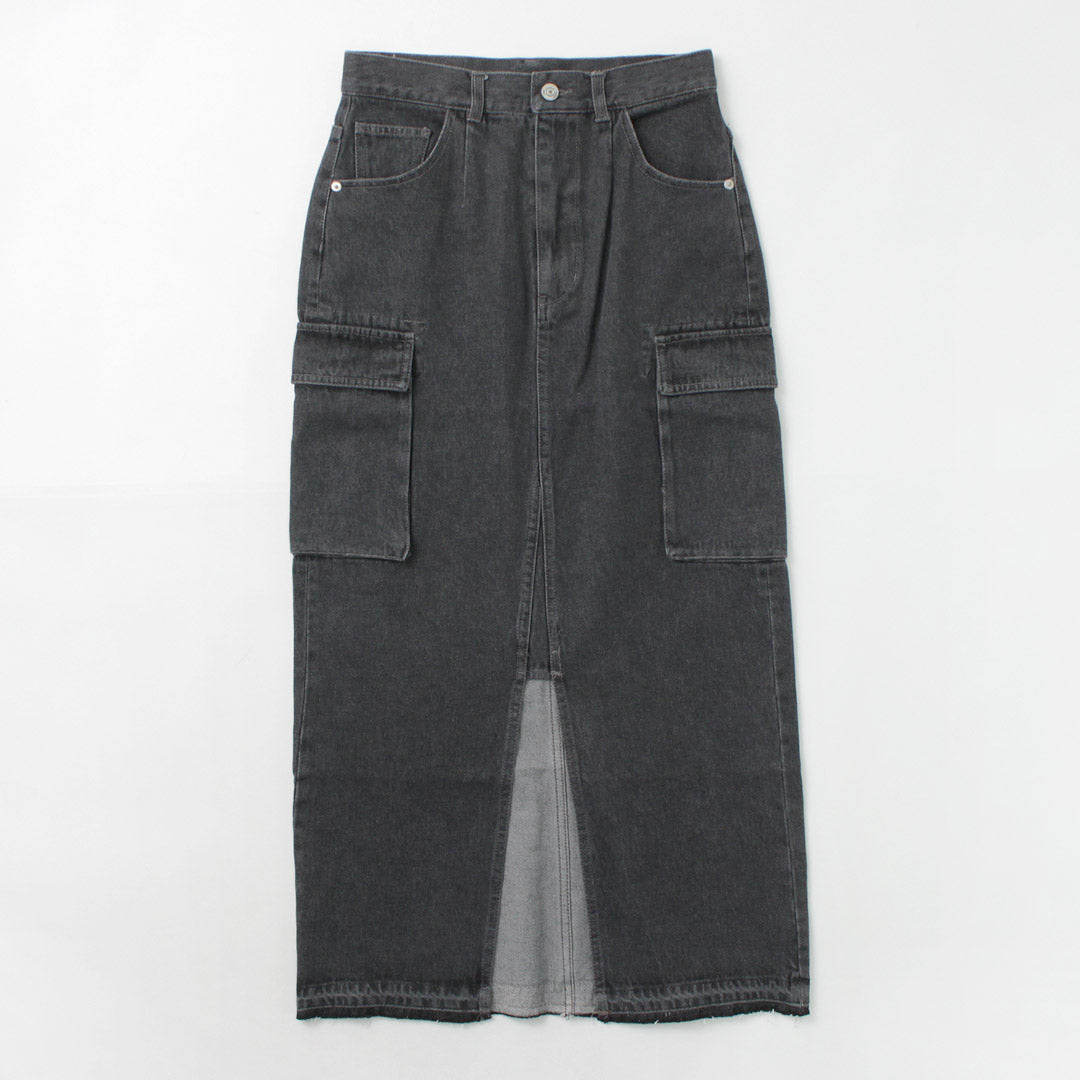 【50%OFF】CHIGNON(シニヨン) DENIMカーゴスカート