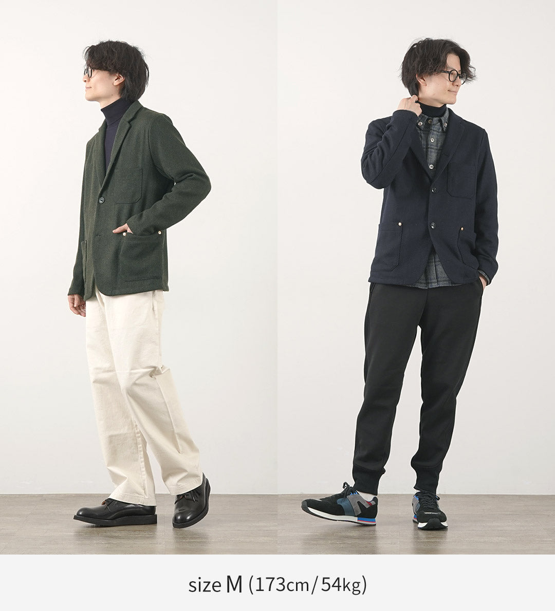 RE MADE IN TOKYO JAPAN(アールイー) ウールカシミアカルゼ カバーオールジャケット