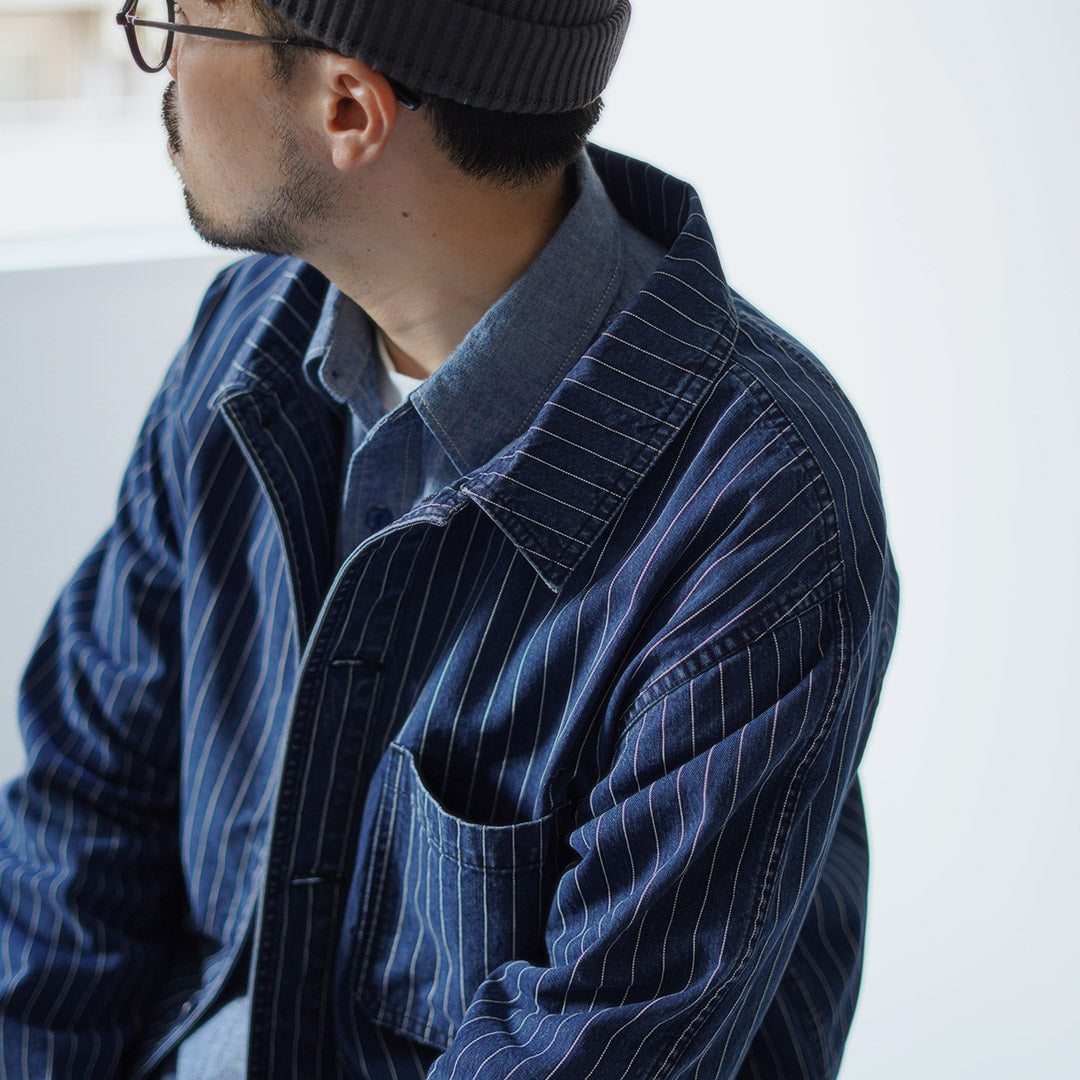 JAPAN BLUE JEANS(ジャパンブルージーンズ) 別注 ウォバッシュ カバーオール