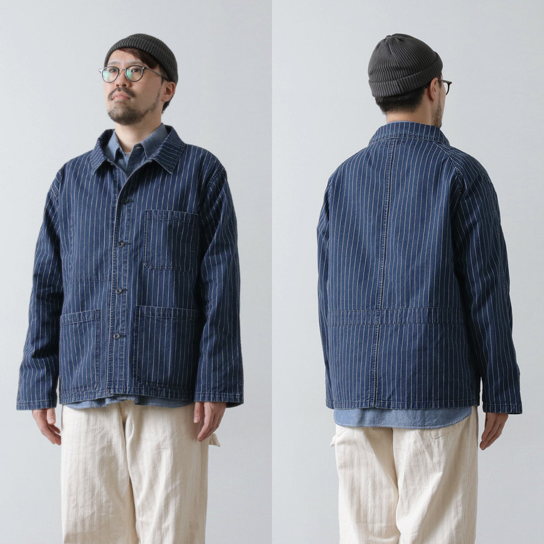 JAPAN BLUE JEANS(ジャパンブルージーンズ) 別注 ウォバッシュ カバーオール