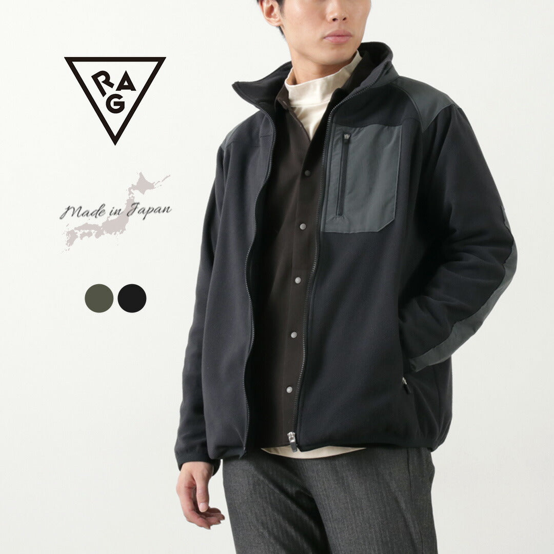 【30%OFF】RAG(ラグ) フリース スキームジャケット