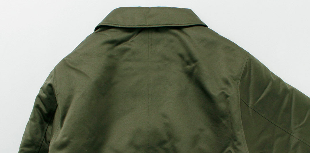 【50%OFF】FNOR(エフノア) スライトサテン ペアアウェイ フライトジャケット