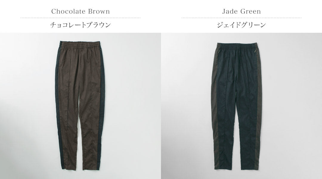 【30%OFF】FNOR(エフノア) ベルベティ トラックパンツ