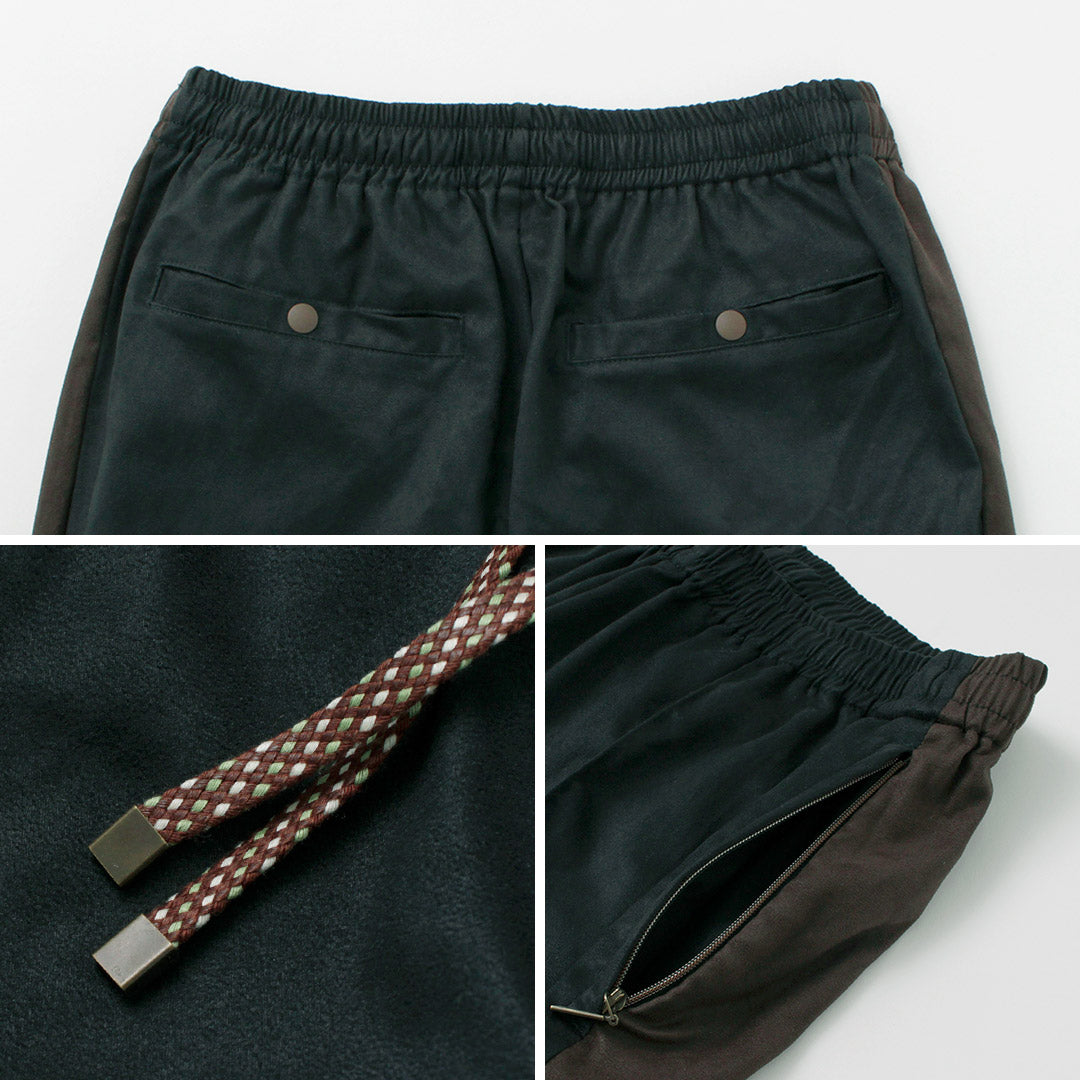 【30%OFF】FNOR(エフノア) ベルベティ トラックパンツ