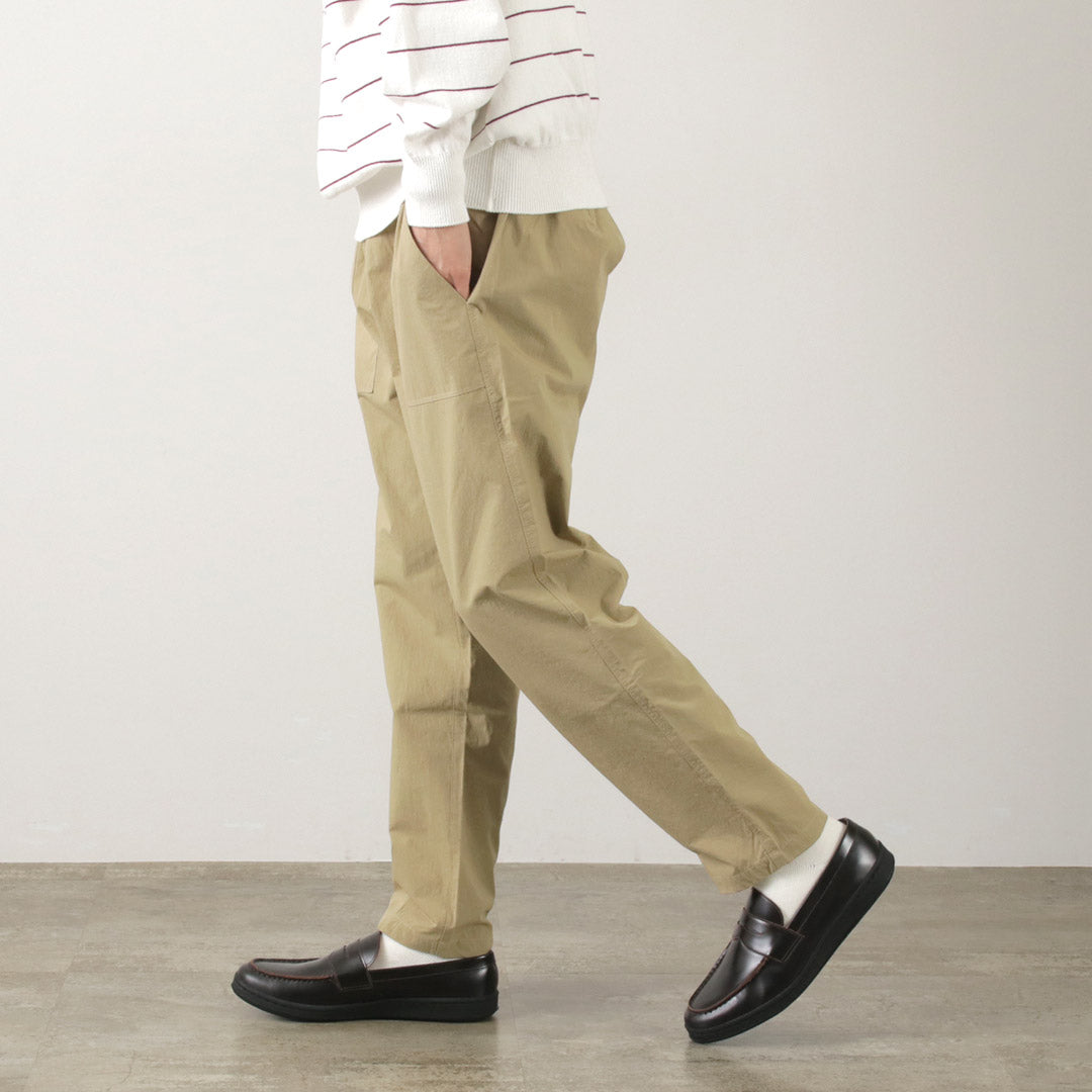 【30%OFF】RE MADE IN TOKYO JAPAN(アールイー) 別注 コットンナイロン イージースラックス