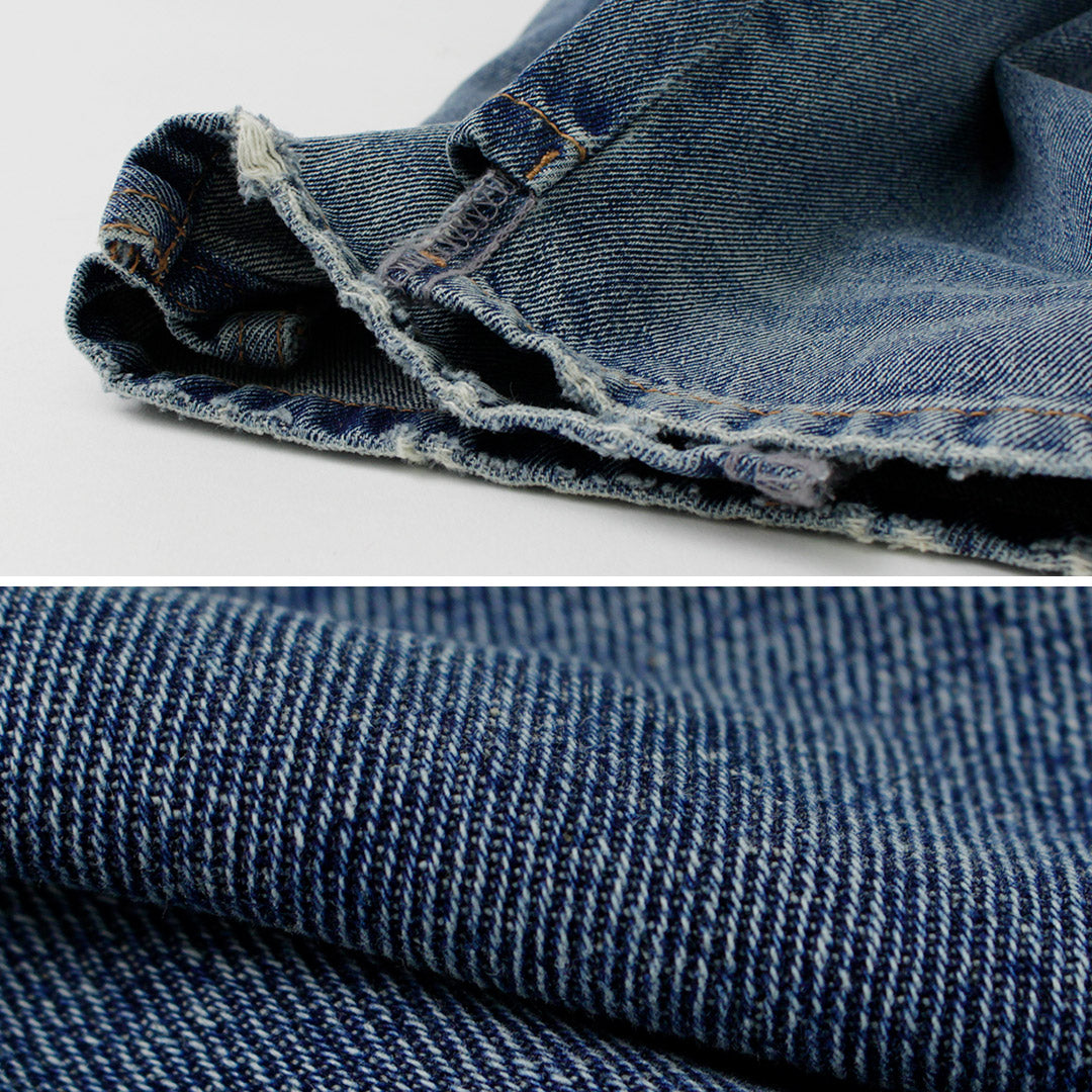 YENN(イェン) カーブ シーム デニムパンツ