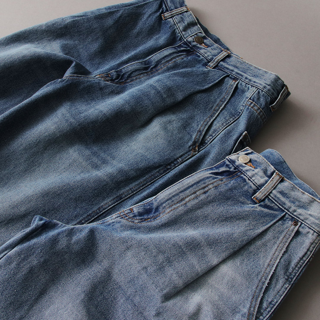 YENN(イェン) カーブ シーム デニムパンツ