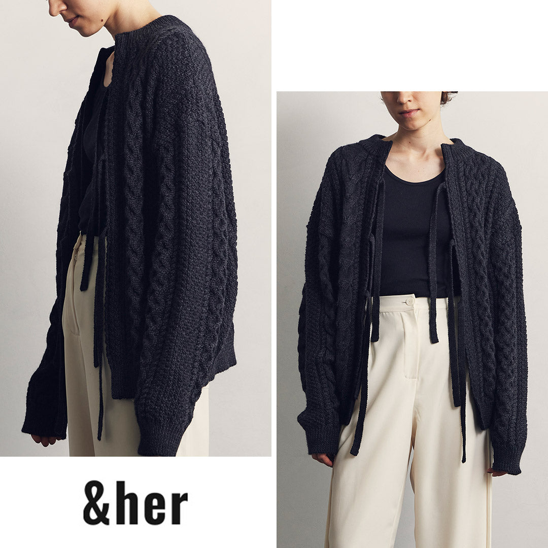 &her(アンドハー) アランニット