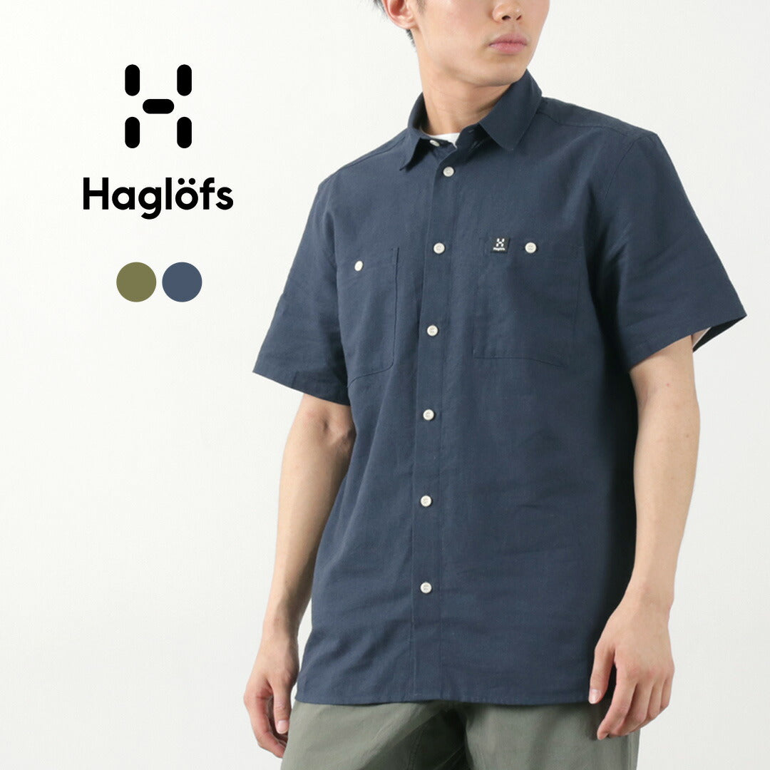 【30%OFF】HAGLOFS(ホグロフス) キュリアス ヘンプ ショートスリーブ シャツ