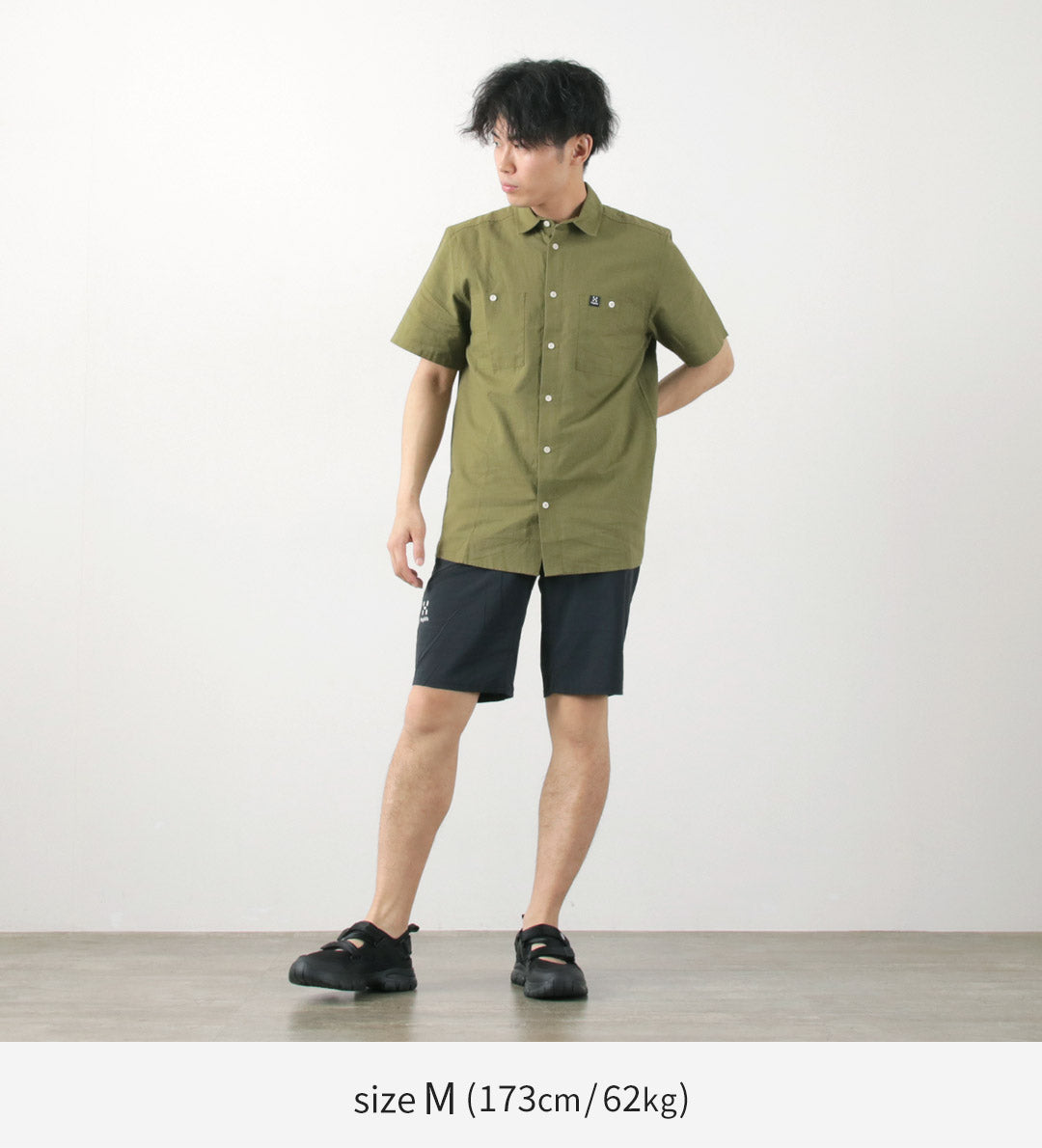 【30%OFF】HAGLOFS(ホグロフス) キュリアス ヘンプ ショートスリーブ シャツ