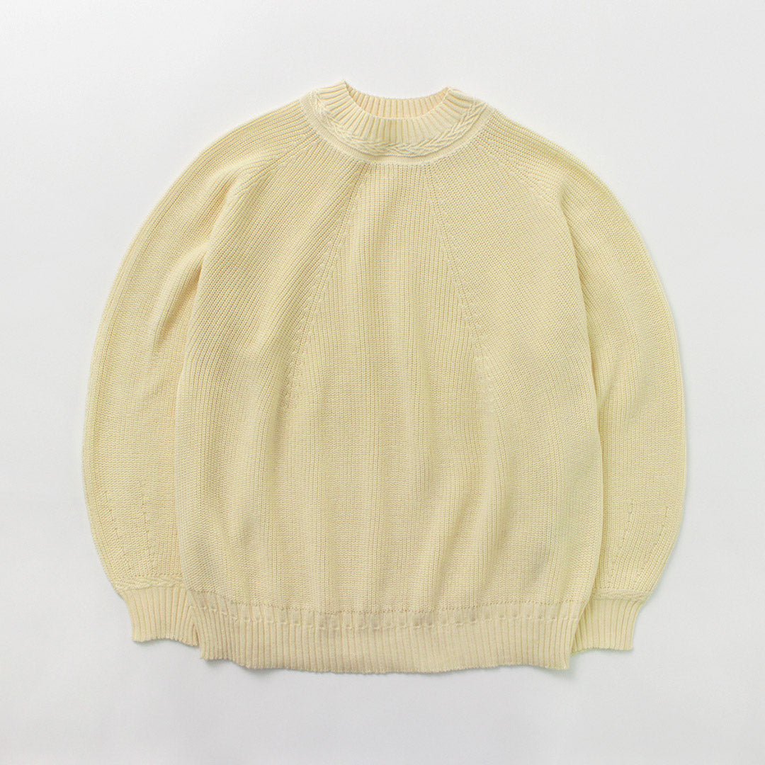 TUMUGU(ツムグ) ランダムリブニット ホールガーメント プルオーバー