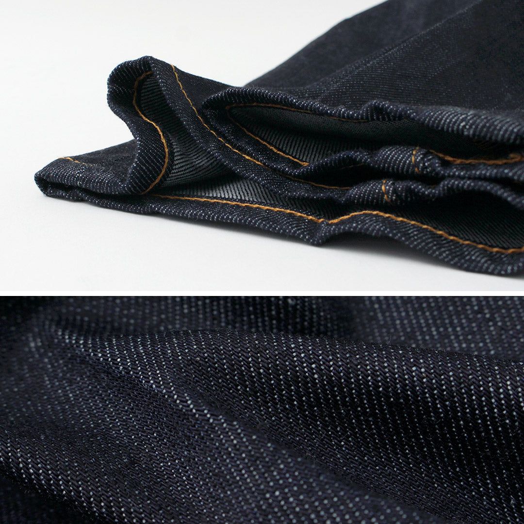 【20%OFF】WOADBLUE(ウォードブルー) リジット ハイライズ デニム