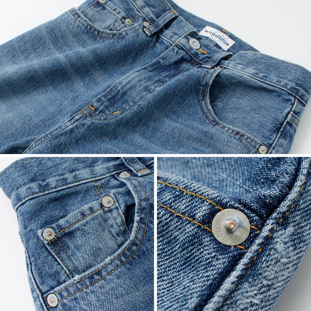 【50%OFF】WOADBLUE(ウォードブルー) Bullet ブレット カーヴィーデニム