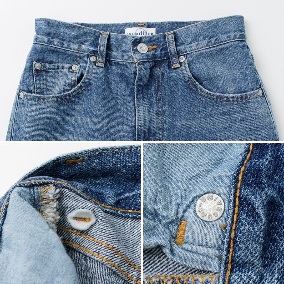 【50%OFF】WOADBLUE(ウォードブルー) Bullet ブレット カーヴィーデニム