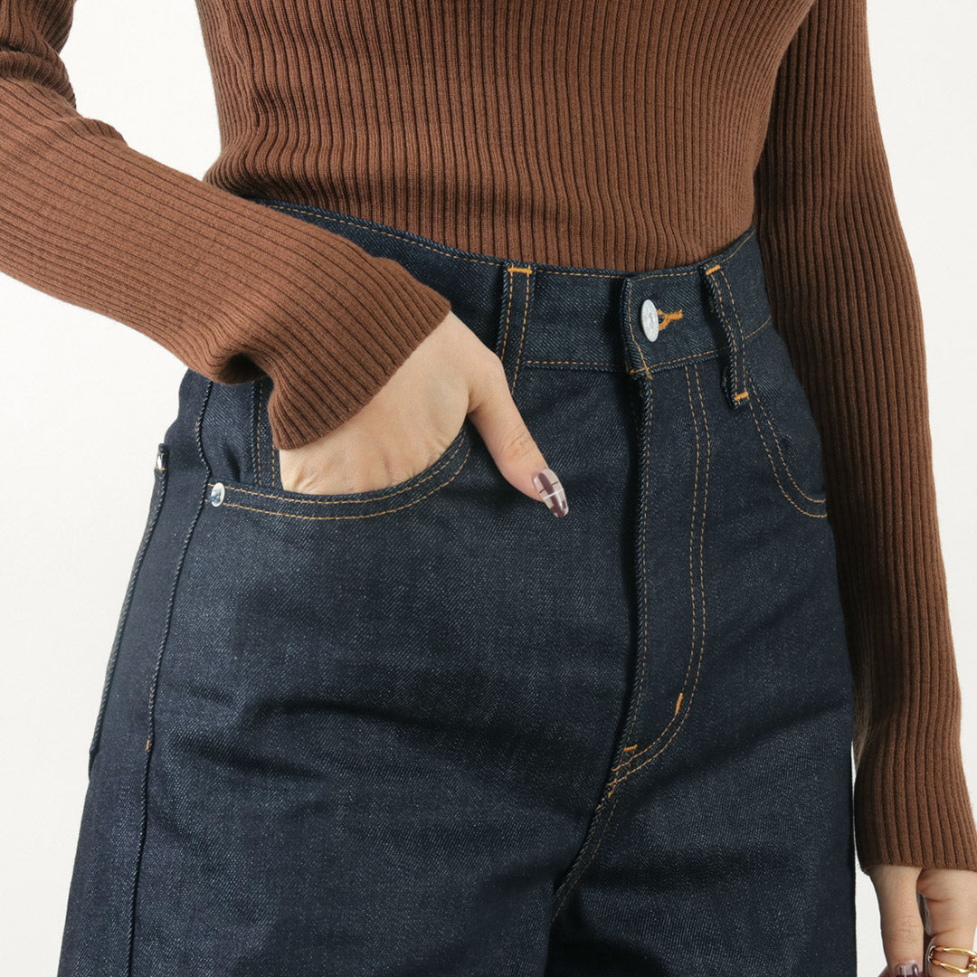 【20%OFF】WOADBLUE(ウォードブルー) ワイド デニム パンツ