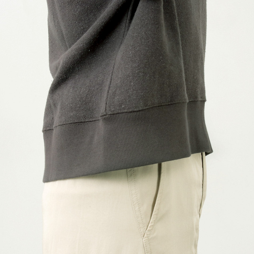 【50%OFF】GOHEMP(ゴーヘンプ) レクタングル クルースウェット