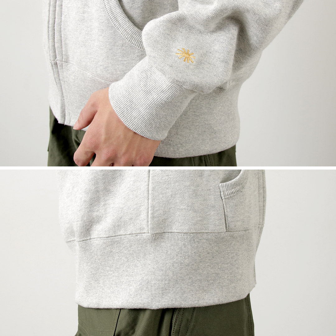 GOHEMP(ゴーヘンプ) ヘンプ ジップアップ フーディー