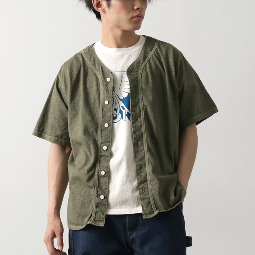 GOOD ON(グッドオン)カラー別注 ベースボールシャツ