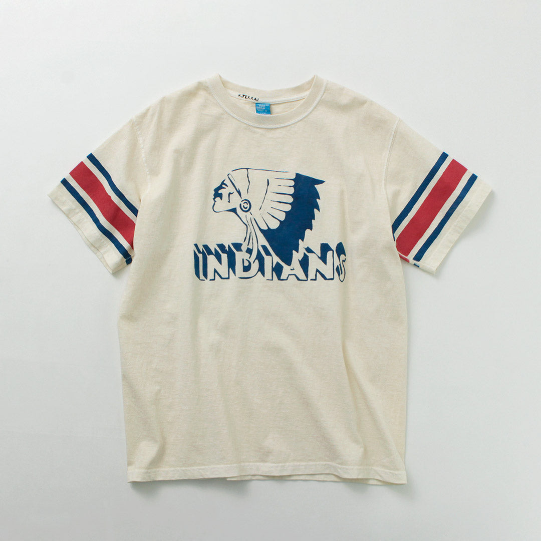 GOOD ON(グッドオン) ヴィンテージスリーブ インディアン S/S Tシャツ