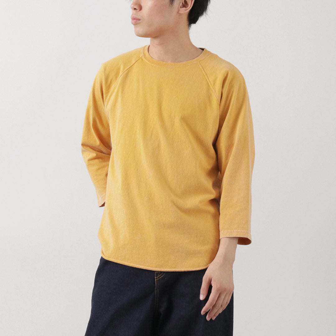 GOOD ON(グッドオン) ヴィンテージダイ ベースボールTシャツ