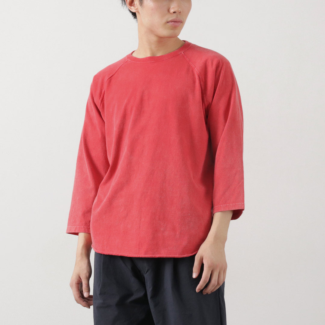 GOOD ON(グッドオン) ヴィンテージダイ ベースボールTシャツ