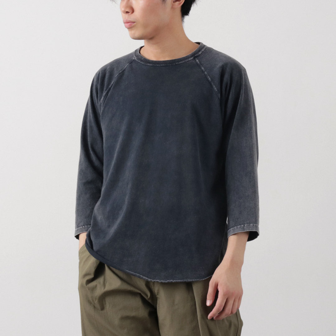 GOOD ON(グッドオン) ヴィンテージダイ ベースボールTシャツ