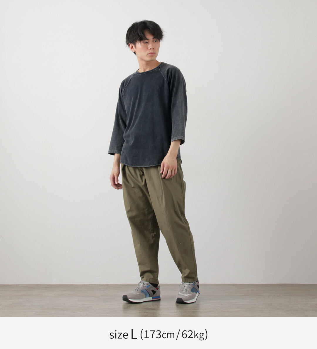 GOOD ON(グッドオン) ヴィンテージダイ ベースボールTシャツ