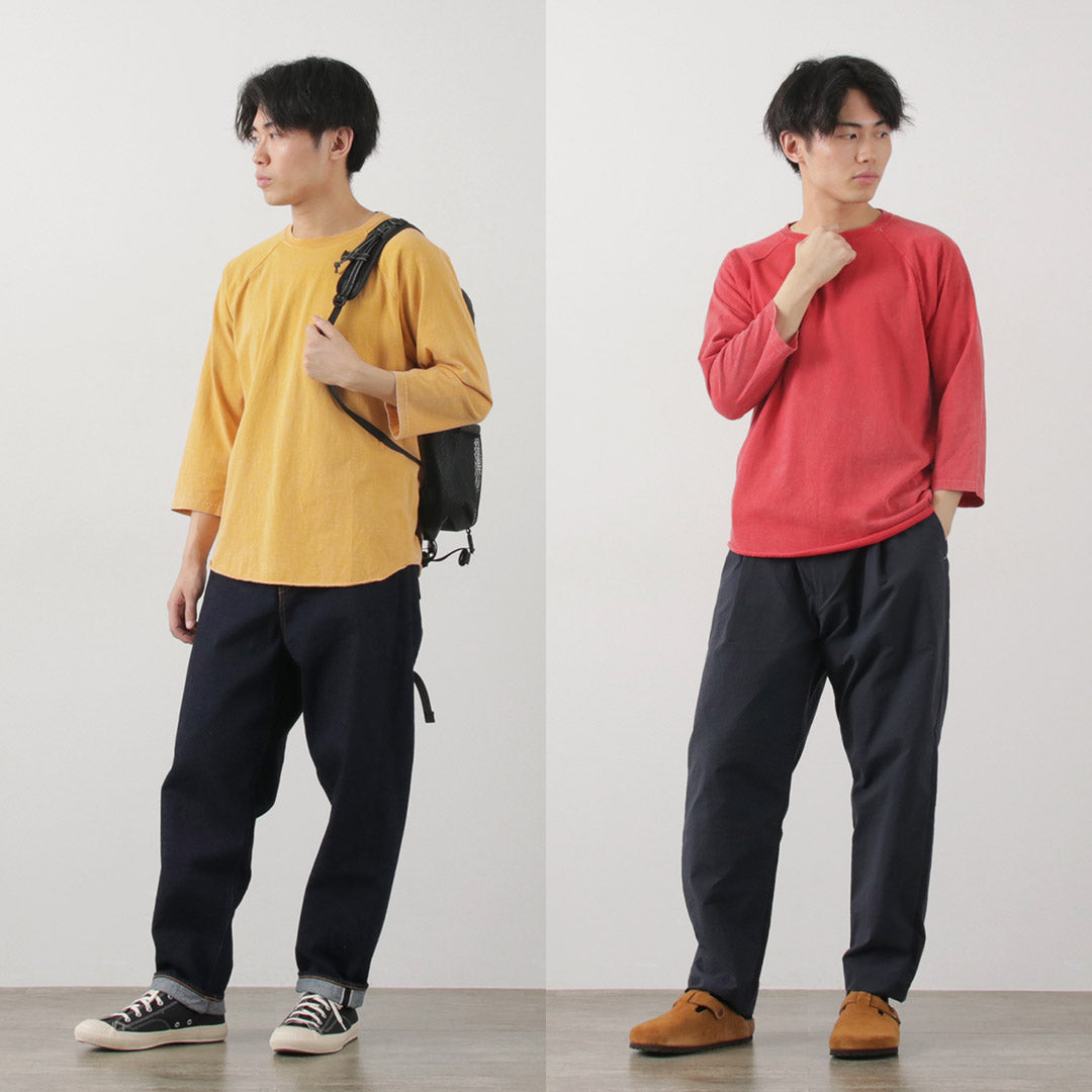 GOOD ON(グッドオン) ヴィンテージダイ ベースボールTシャツ