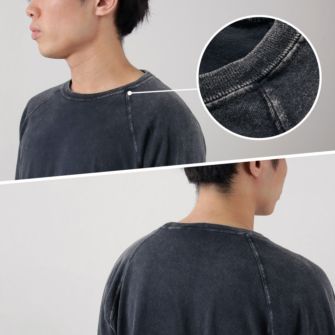 GOOD ON(グッドオン) ヴィンテージダイ ベースボールTシャツ