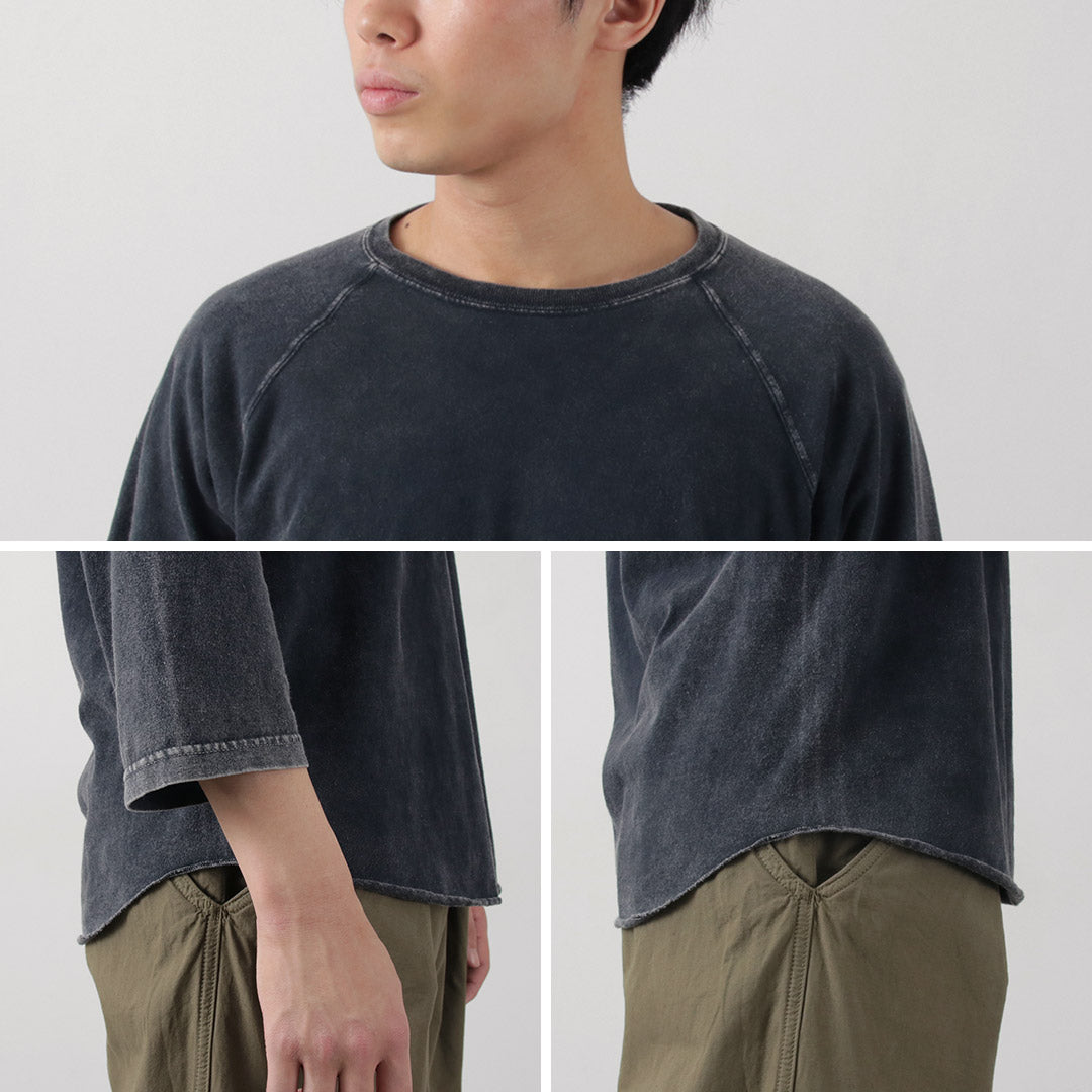 GOOD ON(グッドオン) ヴィンテージダイ ベースボールTシャツ