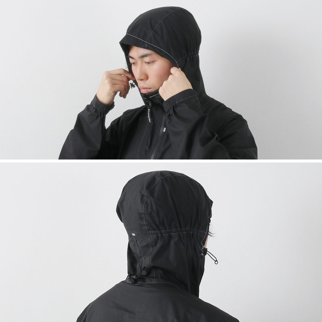 AND WANDER(アンドワンダー) 3レイヤー ウルトラライト レインジャケット