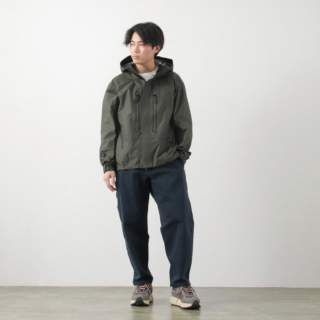 AND WANDER(アンドワンダー) 2.5レイヤー ハイカー レインジャケット