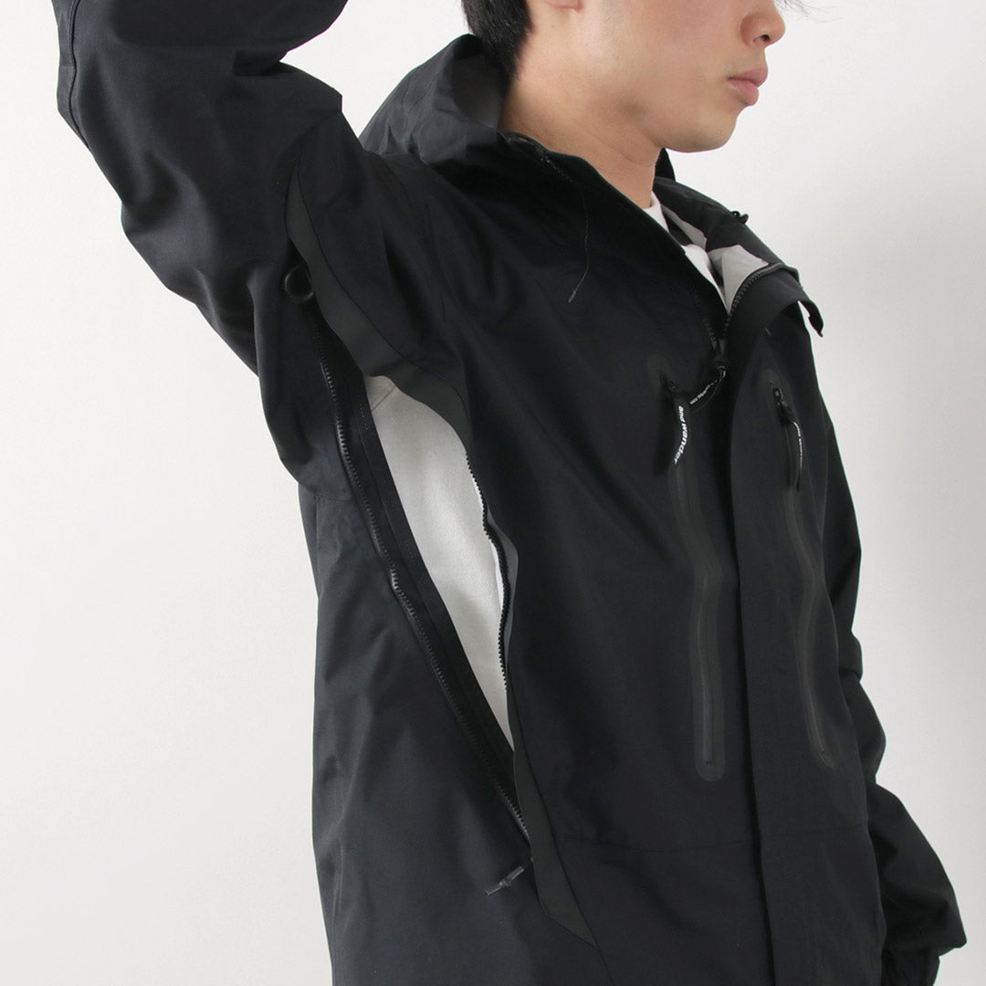 AND WANDER(アンドワンダー) 2.5レイヤー ハイカー レインジャケット